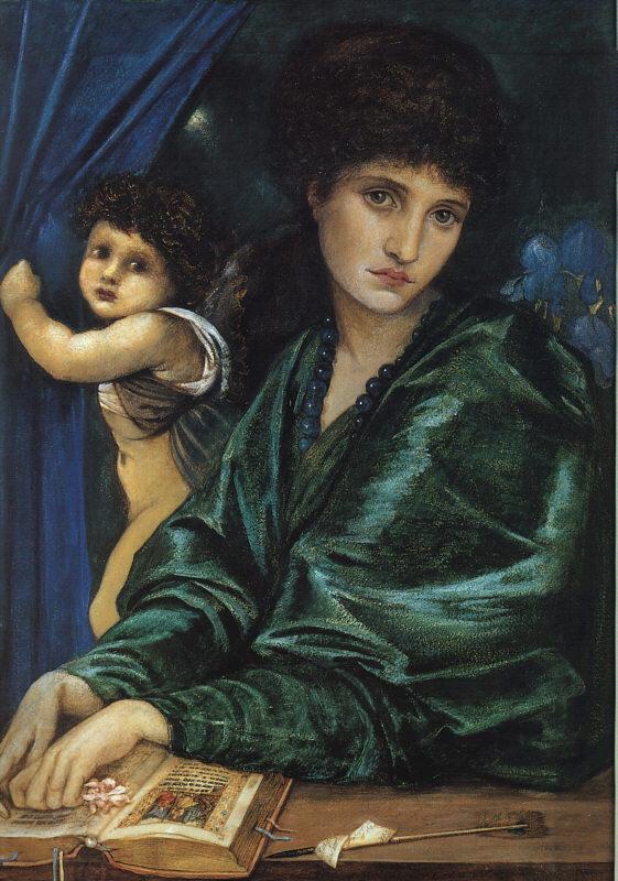 Burne-Jones, Sir Edward Coley Portrait of Maria Zambaco China oil painting art